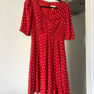 Brand new Rebecca Taylor silk spring dress